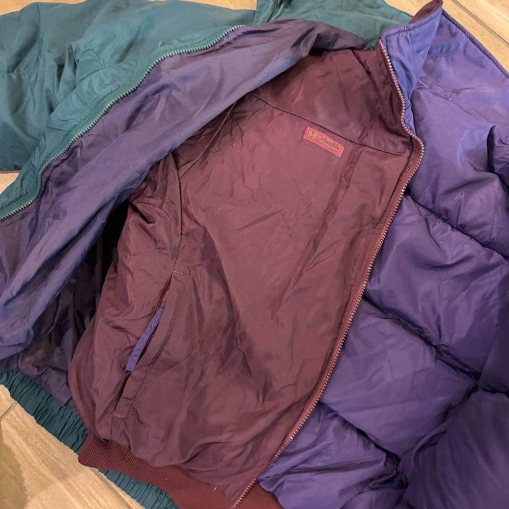 🦋Vintage 90s Columbia Men’s Whirlibird Convertible Windbreaker & Ski Jacket🦋 - Picture 9 of 16
